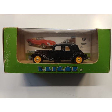 Eligor 1/43 Citroen Berline 1938 Traction Avant 11 BL Black Made France 1031 A