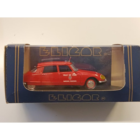 Eligor - Citroën DS 21 (1967) "Ville de Lyon - Sapeurs Pompiers" 1/43