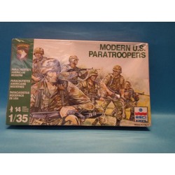 Para Americains Modernes Miniatures Soldatini 1/35 Plastic fig. 5501 Esci/Ertl