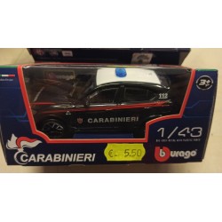 Carabinieri - Alfa Romeo Giulietta - Die Cast Model 1/43 Burago BBurago