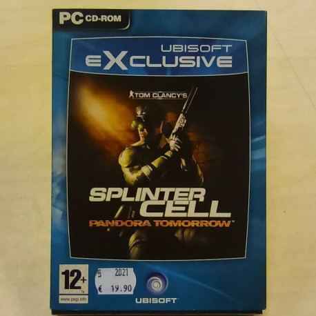 Splinter Cell Videogame Pc Windows XP CD/DVD Rom Ubisoft