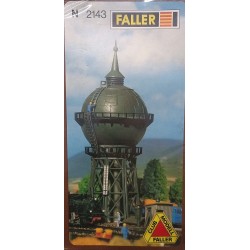 Haltingen Water Tower - Torre Acqua scala N plastic model Kit Faller N2143