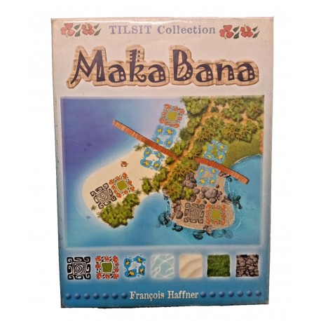 MAKA BANA - gioco da tavolo in italiano TILSIT COLLECTION N.1 ed.2003 usato