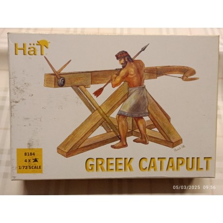 Ancient Greek Catapult 1:72 Hat Soldatini Figures n.8184