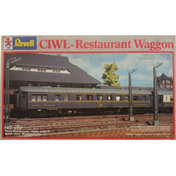 CIWL carrozza ristorante in kit di montaggio - H0 in plastica REVELL 1/87