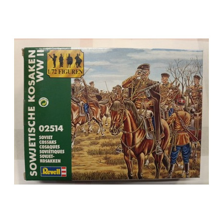 SOVIET WWII COSSAKS box 1 - plastic miniatures soldatini 1:72 Revell 02514