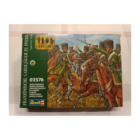 FRENCH MONTED GUARD CHASSEURS - plastic miniatures soldatini 1:72 Revell 02576