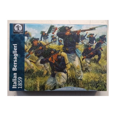 ITALIAN BERSAGLIERI 1859 RISORGIMENTO WAR Figures 1/72 AP015 PW1815 Soldatini