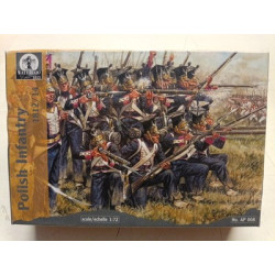 Polish Infantry Napoleonic Wars 1/72 plastic figures AP08 PW1815 soldatini
