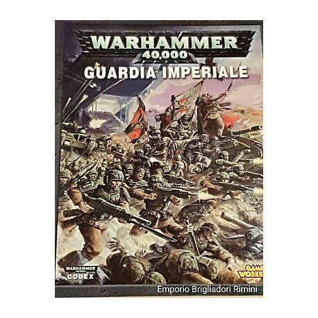 Warhammer 40K0 Codex Guardie Imperiali edizione italiana  Games Workshop 