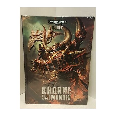 Warhammer 40k - Codex Khorne Daemonkin edizione italiana NUOVO