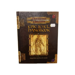D&D Dungeons & Dragons Epic Level Handbook 3.5 D20 English