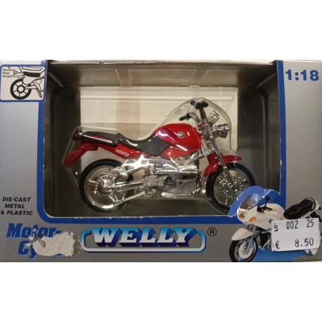 BMW R 1100 R - 1:18 Die Cast Metal Motorcycles - WELLY