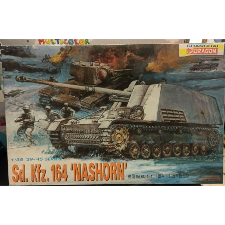 Sd kfz 164 Nashorn Plastic Model Kit 1/35 Cod 6001 Dragon