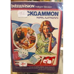 Backgammon  Intellevision Mattel Electronics