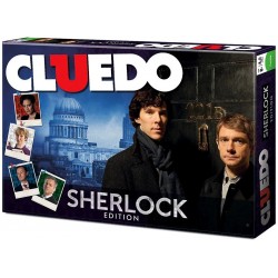 Cluedo Sherlock Edition - Gioco da Tavolo Inglese - Ed Speciale Hasbro