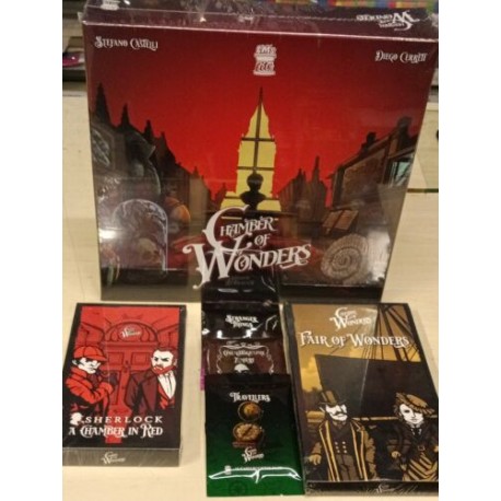 CHAMBER OF WONDER BUNDLE COMPLETO - GIOCO DA TAVOLO IN ITALIANO - LUDUS MAGNUS 