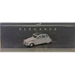 Citroen 2 CV 1966 Elegance Die Cast Metal 1:18 Solido Tin Box edition