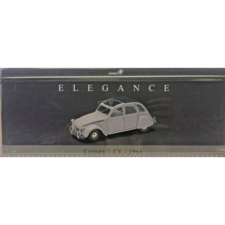 Citroen 2 CV 1966 Elegance Die Cast Metal 1:18 Solido Tin Box edition