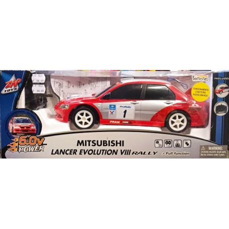 Mitshubishi Lancer Evolution VIII RALLY  - 1/14 RC Model - 6V. - ZAP TOYS