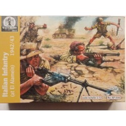 ITALIAN INFANTRY (desert) WWII Figures Soldiers Wat. 1815 1/72 N°AP006 SOLDATINI