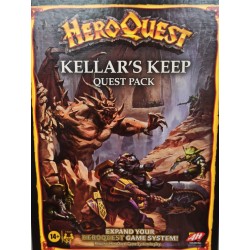 HeroQuest Kellar's Keep Quest Pack Gioco in Inglese Avalon Hill