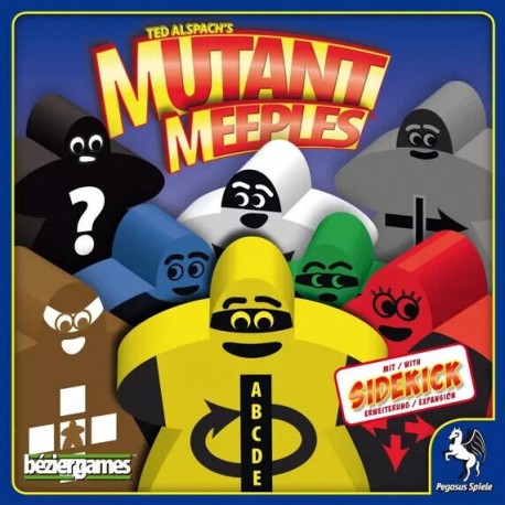 Mutant Meeples - Gioco da Tavolo in Inglese Pegasus Spele