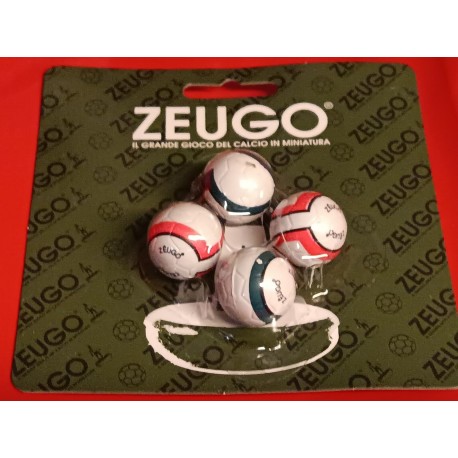 Palline Zeugo (compatibili Subbuteo Soccer 3d Top spin ecc.) modello COLORATO