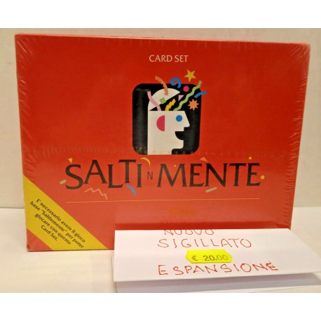 Saltinmente - Card Set - ESPANSIONE per gioco da Tavolo in Italiano MB - Vintage