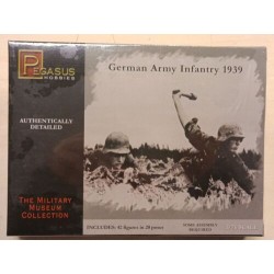 German Infantry WWII Miniatures Soldatini 1/76 Plastic fig. Pegasus 7499