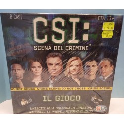 CSI Scena del Crimine Gioco da Tavolo in Italiano Usato Editrice Giochi