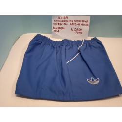 Pantaloncini Tennis di Cotone Blu Royal Tg M Girovita 80 cm Adidas Vintage Nuovi