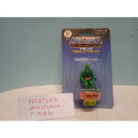 Masters Whiplash Timbro Action figure Mattel Vintage Nuovo Sigillato