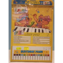 Playboard Electronic Piano Music Book con 8 Musiche Avril Vintage Nuovo