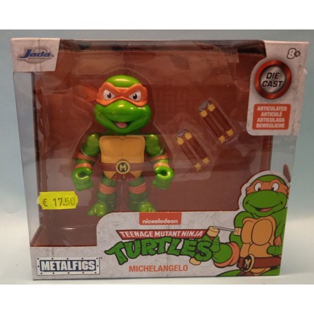 Teenage Mutant Ninja Turtles Michelangelo Action Figure  Metalfigs Jada