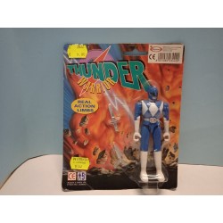 Thunder Warrior  Blu Action Figure Globo Vintage