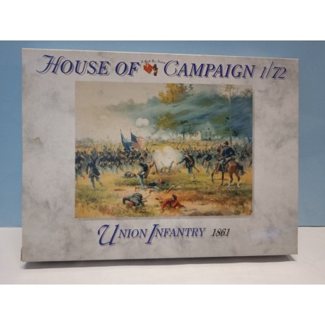 Union Infantry 1861 Figures Soldiers  1/72 N°55  House of Campaign