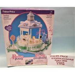 Precious Places Village aux Clefs Magiques Giostra Musicale Fisher Price Vintage