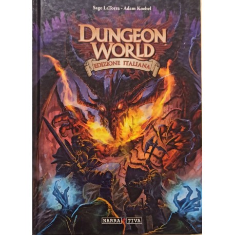 Dungeon World 1a Edizione - GDR gioco di ruolo Italiano - Narrattiva (FP)