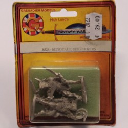 Grenadier Miniatures - -8528 Metal 28 mm ( Heroquest - D&D ) - Minotaurs 2 pcs