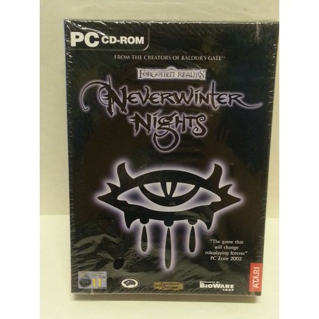 Forgotten Realms D&D Neverwinter Nights Windows XP PC-Cd Rom Atari