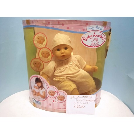 Bambola Baby Annabel My first Doll Nuova con Etichetta  Zapf Creation Vintage