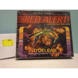 Star Trek Red Alert D'Delean Disk Game Plast Unicorn Games