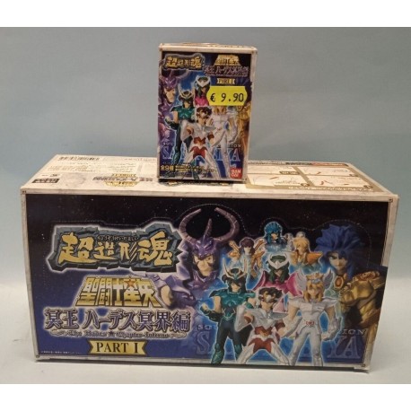 Saint Seiya Part I Soul of  Hyper Figuration Gashapon con basetta Bandai MG