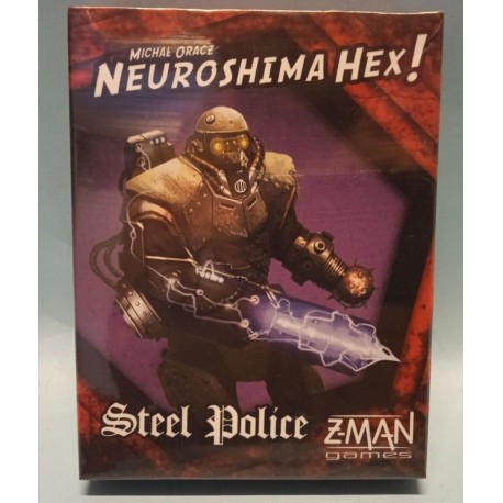 Neuroshima Hex Steel Police Gioco in Inglese Z Man Games