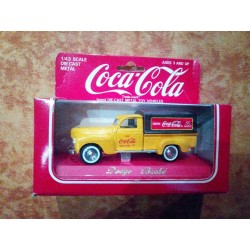 Coca Cola Die Cast Metal Toy Vehicles Dodge Baché 1/43 Solido Vintage