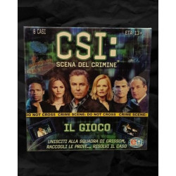 CSI Scena del crimine IL GIOCO – Editrice Giochi 2004 gioco in italiano