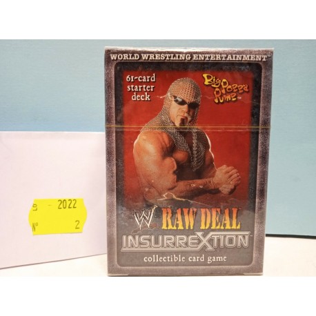 WWF/WWE Raw Deal Insurrextion Sealed Starter Deck Collectible Vintage