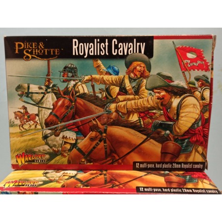 Royalist Cavalry Pike e Shotte Figures Soldiers 28mm WGP-5 Warlord Games