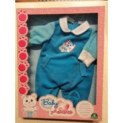 Baby Amore - Tutina Azzurra - Vestito - Giochi Preziosi